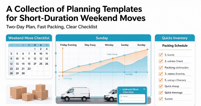 A Collection of Planning Templates for Short-Duration Weekend Moves