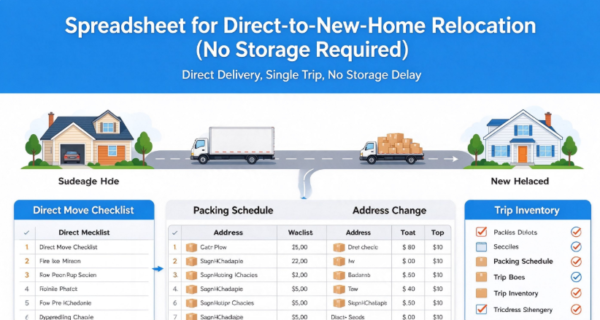 Spreadsheet for Direct-to-New-Home Relocation (No Storage Required)
