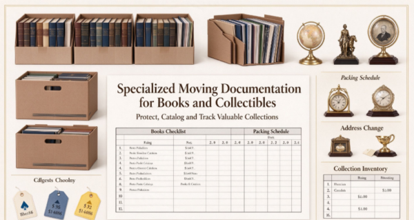 Specialized Moving Documentation for Books and Collectibles