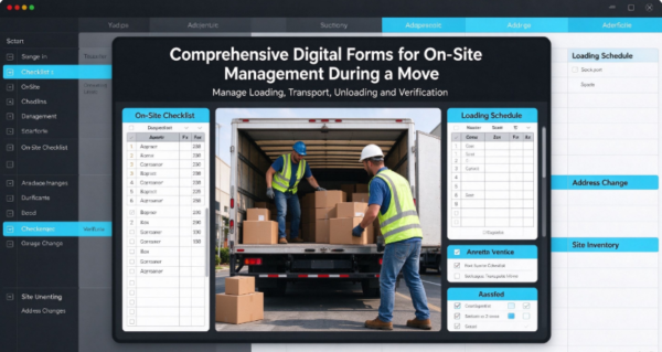 Comprehensive Digital Forms for On-Site Management During a Move