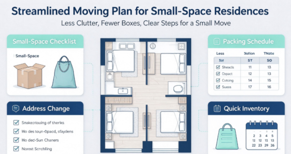 Streamlined Moving Plan for Small-Space Residences