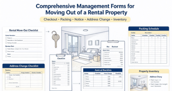 Comprehensive Management Forms for Moving Out of a Rental Property